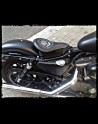 Asiento Universal Harley Davidson Skull Iron Red