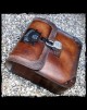 Borsa laterale in pelle Jack Daniels