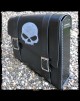 Satteltasche Skull Black