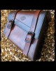 Satteltasche Leather  Logo