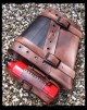 Borsa  Brown Leather Bottle
