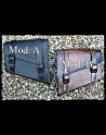 Alforja HD Black Leather Bottle