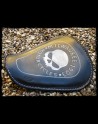 Sitz Sportster 2010-22 Skull Black Milwaukee 1903