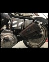 Skull Brown Mini Saddlebag