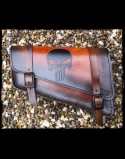 Mini bisaccia Skull Brown