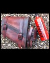 Saddlebag Vintage Dark Leather Bottle