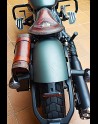 Saddlebag  Indian Red Leather