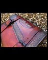 Sacoche Indian Red Leather