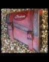 Sacoche Indian Red Leather