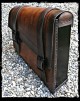 Satteltasche Vintage Dark Leather