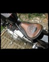 Asiento Universal Harley Davidson Skull Brown