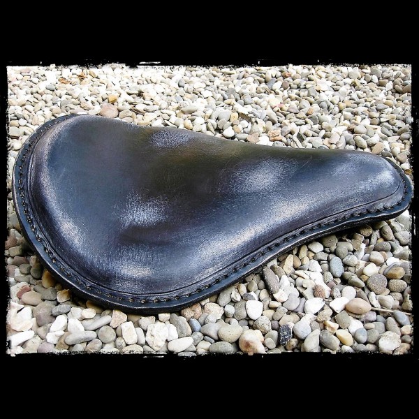 Seat Universal Black Old Leather